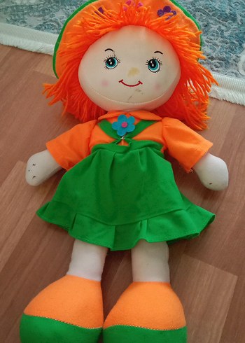 Çiçek Kız Bez Bebek