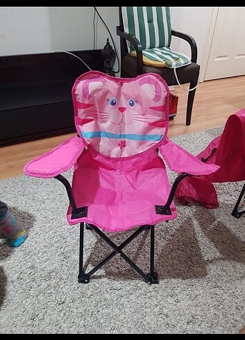 Kamp piknik sandalyesi sıfır posediyle 3 renk mevcut