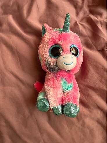 Beden Pembe unicorn peluş oyuncak küçük