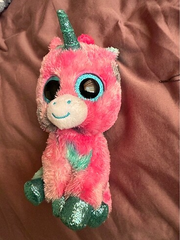 Diğer Pembe unicorn peluş oyuncak küçük