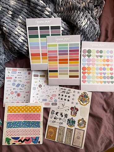 Beden Sticker harry potter kalp ajanda