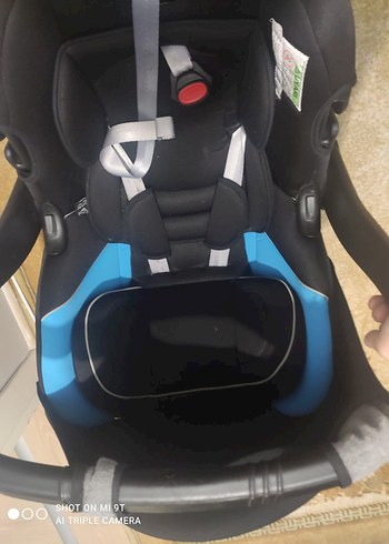 Kraft Mavi ve Gri Bebek Oto Koltuğu