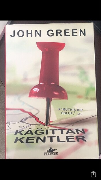 John Green- Kağıttan Kentler, Pegasus Yayınları