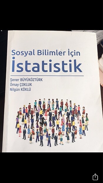 Sosyal Bilimler İçin İstatistik, Pegem Yayınları, Ş. Büyüköztürk