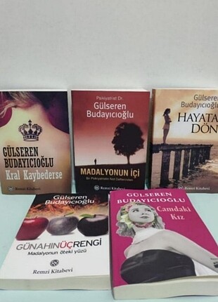 Gülseren BUDAYICIOĞLU kitap seti 