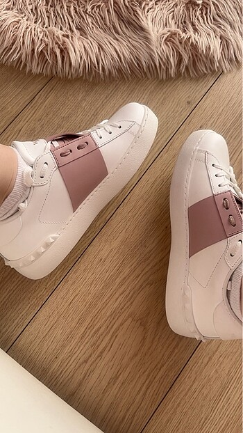 36,5 Beden Orjinal valentino sneaker pembe