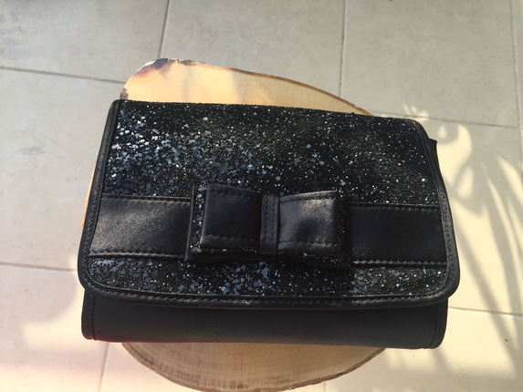 Nine West zincir sap takılabilen clutch çanta