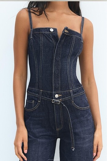 xs Beden lacivert Renk Zara tulum