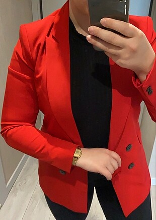 Jennifer Fisher Blazer ceket kirmizi
