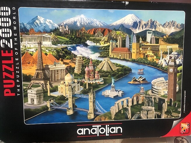 2000 parça puzzle