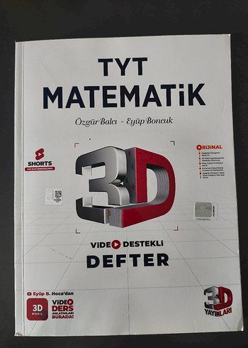 TYT Matematik 3D Video Destekli Defter