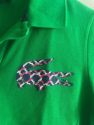36 Beden yeşil Renk Lacoste yesil polo tshirt