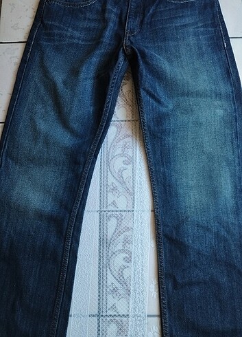 29 Beden lacivert Renk Erkek jeans
