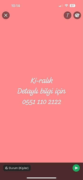 l Beden pembe Renk Kevser Bahadır