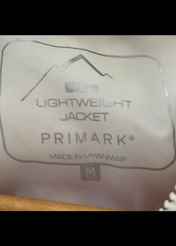 m Beden mavi Renk Primark Fermuarlı Renk Bloklu Kadın Mont