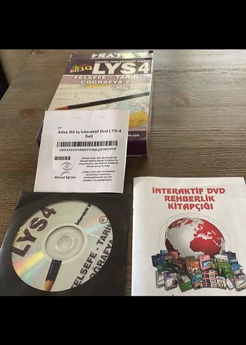 LYS4 Felsefe Tarih Coğrafya 2 Seti DVD'li - Görsel 4