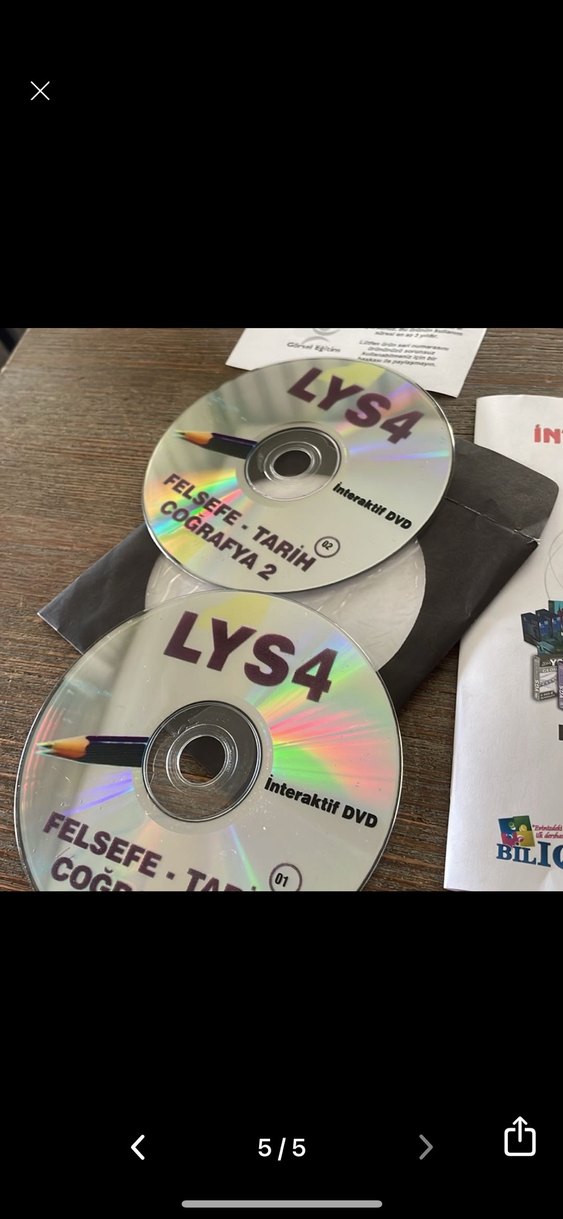 LYS4 Felsefe Tarih Coğrafya 2 Seti DVD'li - Görsel 5