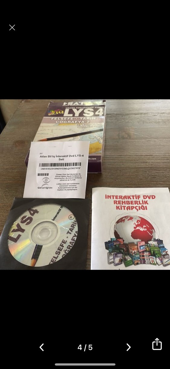 LYS4 Felsefe Tarih Coğrafya 2 Seti DVD'li - Görsel 4