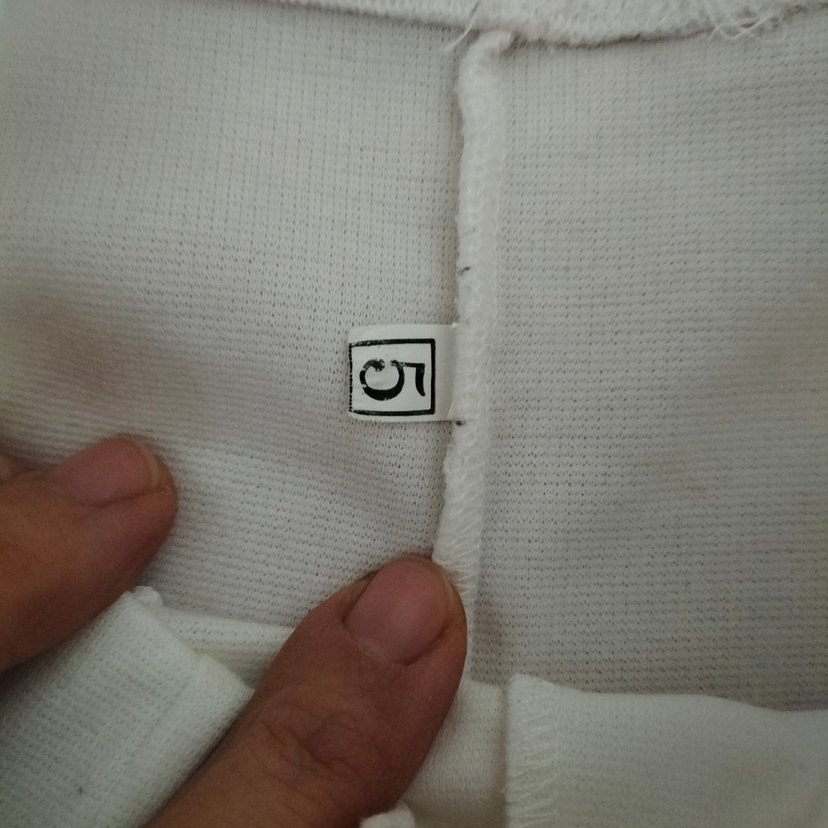 Beyaz İspanyol paça tayt 5 yaş - Görsel 3