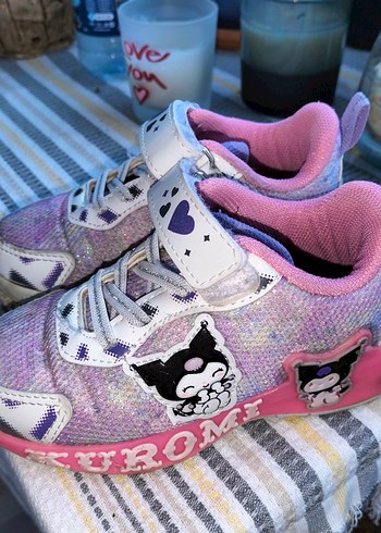 Kız Çocuk Renkli kuromi spor ayakkabı - Görsel 3