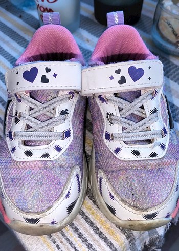 Kız Çocuk Renkli kuromi spor ayakkabı - Görsel 2