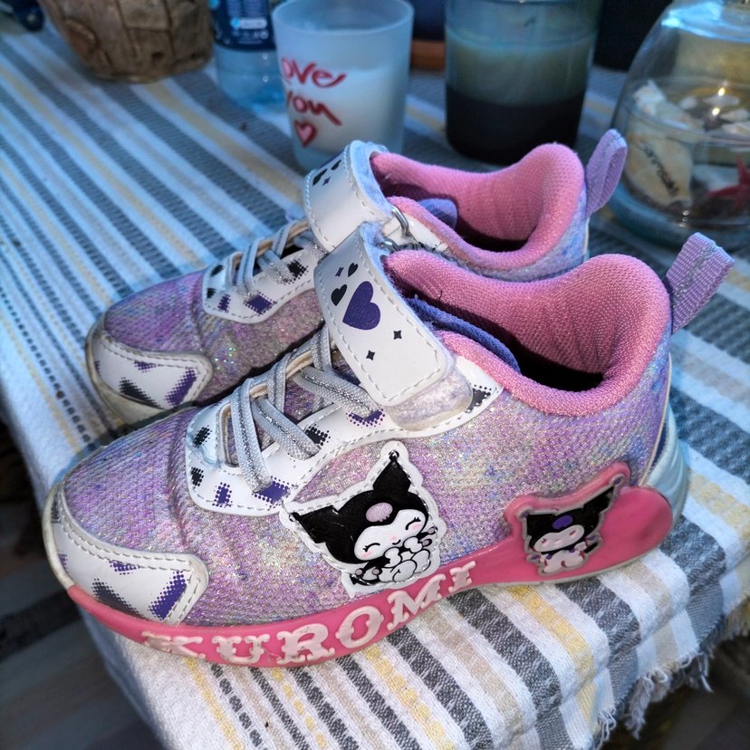 Kız Çocuk Renkli kuromi spor ayakkabı - Görsel 3