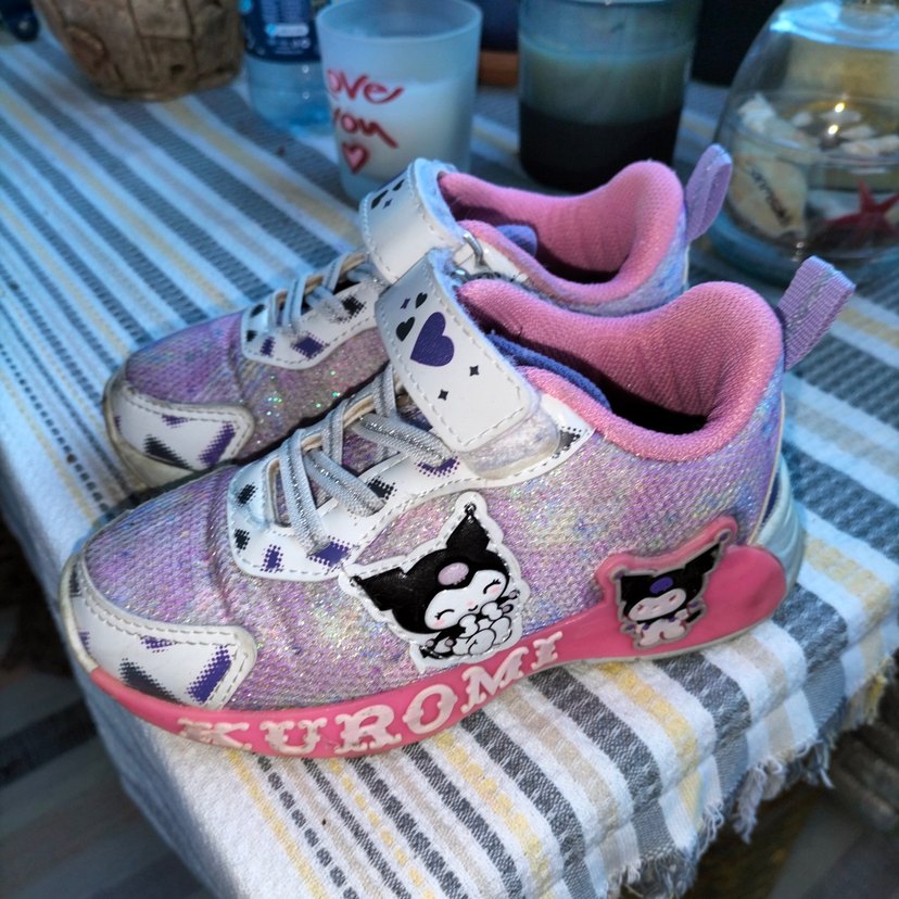 Kız Çocuk Renkli kuromi spor ayakkabı - Görsel 5