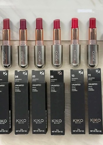KIKO Milano Kırmızı Ruj Çeşitleri - Görsel 2