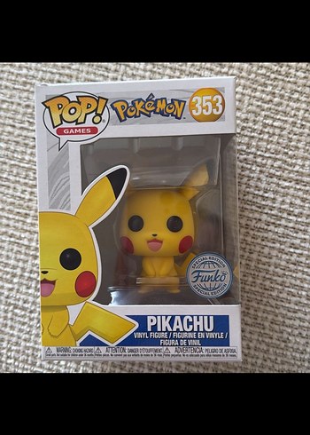 Sarı Pikachu Funko Pop 353 Figür - Görsel 2