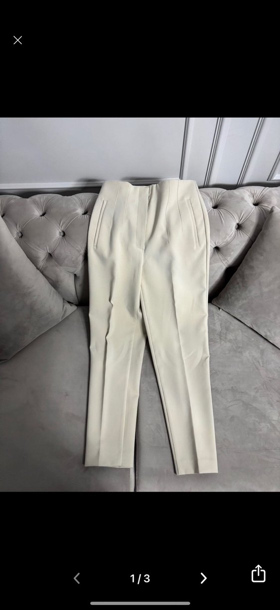 Bej Kadın Zara Pantolon - Görsel 3
