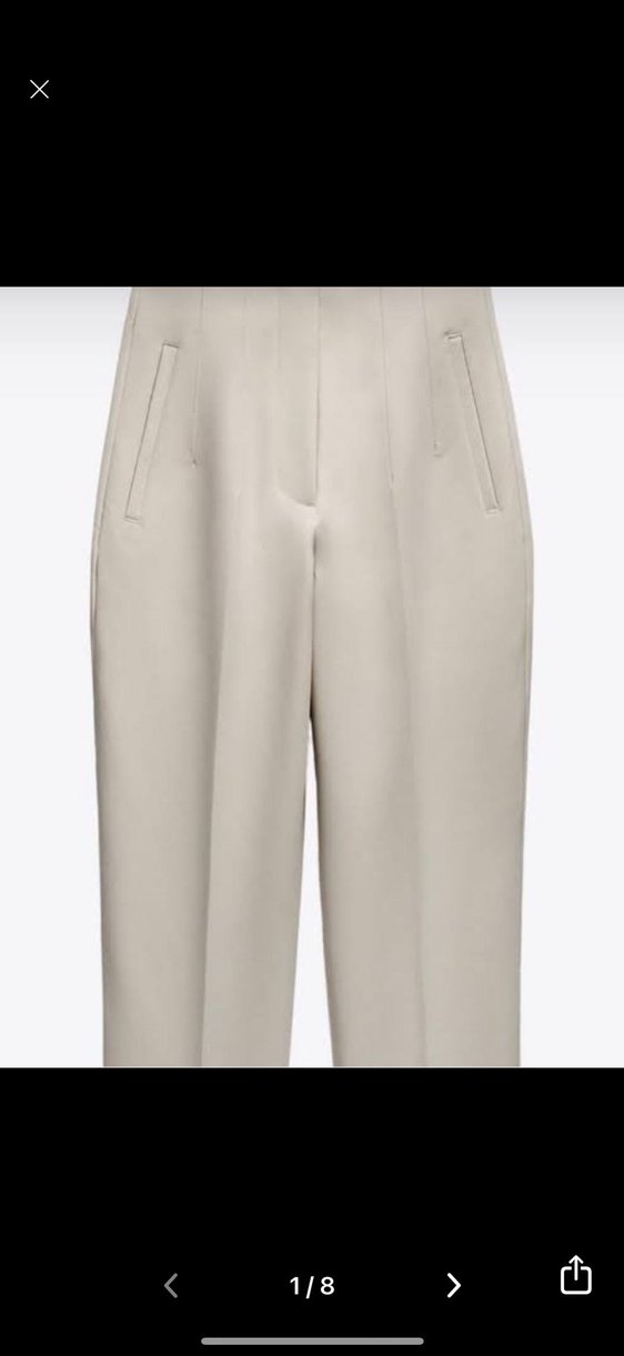 Bej Kadın Zara Pantolon - Görsel 2