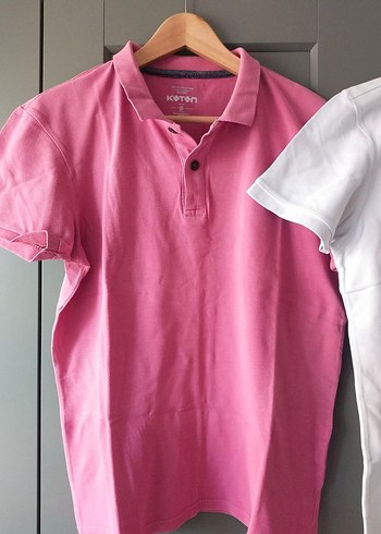 Koton Kısa Kollu Polo Tişört - Görsel 2