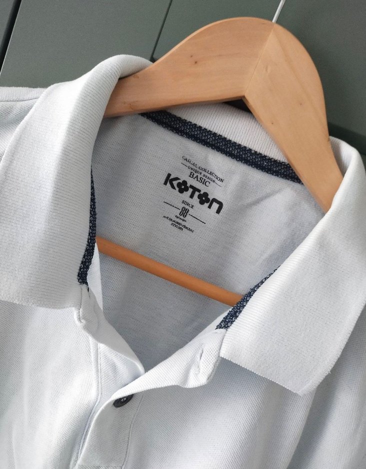 Koton Kısa Kollu Polo Tişört - Görsel 4