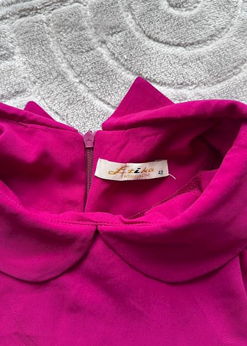 Uzun Mor Kadın Tunik - Görsel 5