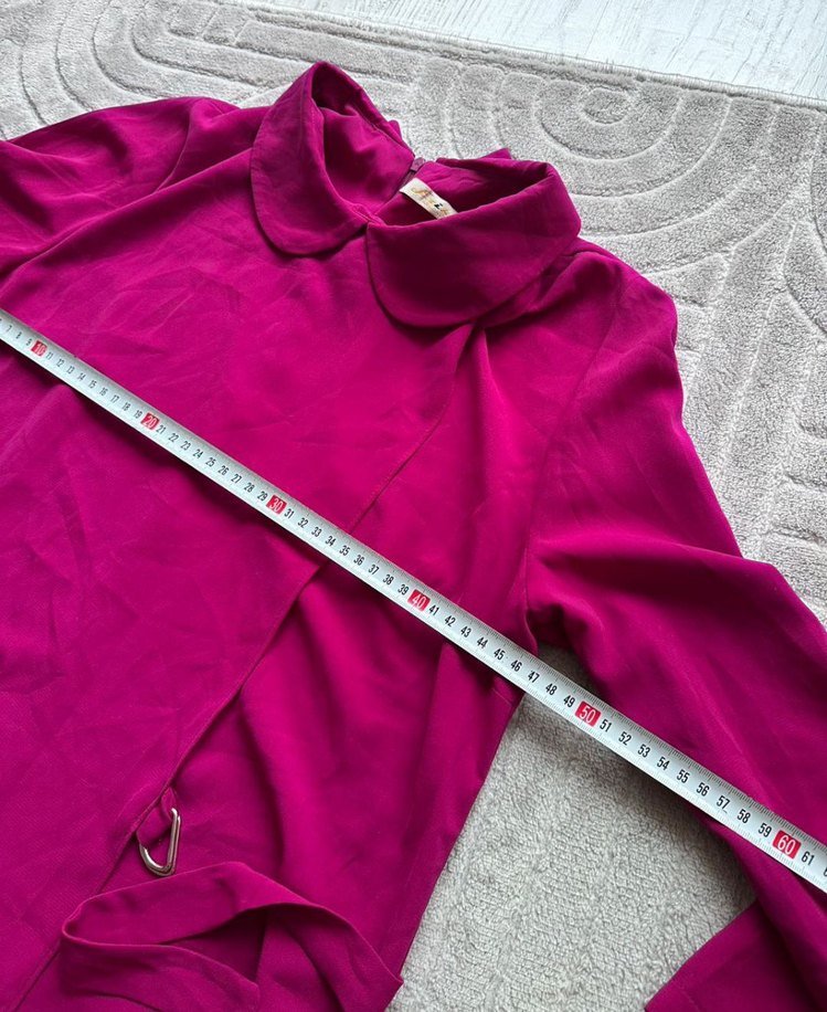 Uzun Mor Kadın Tunik - Görsel 4