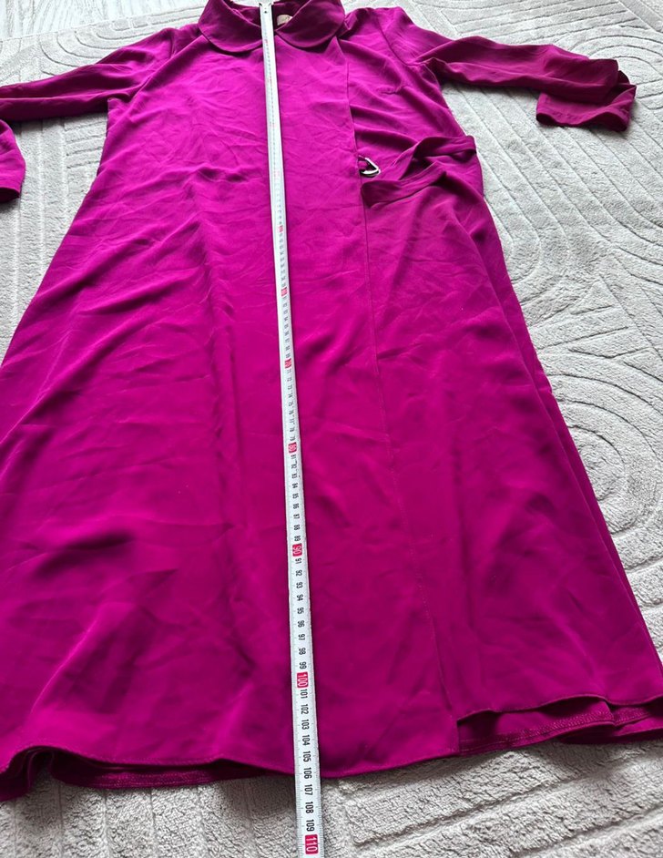 Uzun Mor Kadın Tunik - Görsel 3