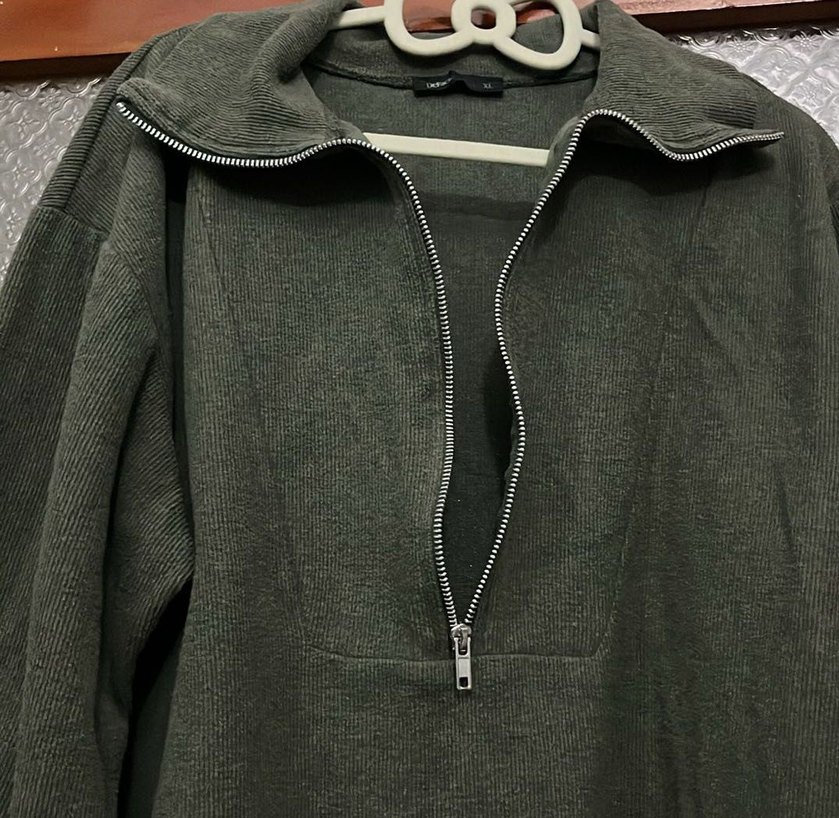 Kadın Süet Fermuarlı Elbise - Görsel 2