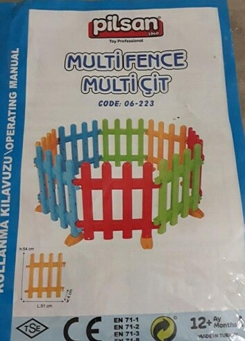 Pilsan oyun alanı çit korumalık 