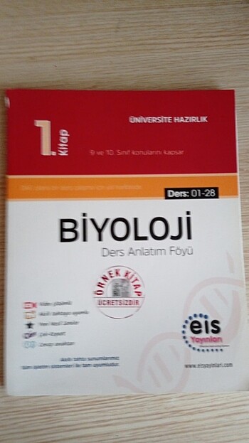 EİS DAF BİYOLOJİ 1.KİTAP