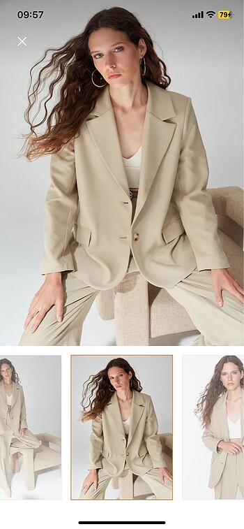 Trendyol & Milla KREM BLAZER