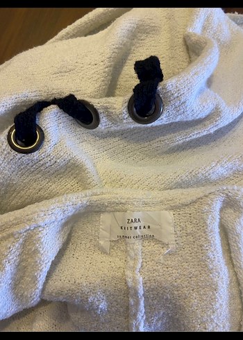 Kadın Beyaz Örgü Midi Tulum - Görsel 8