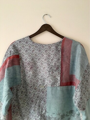 40 Beden çeşitli Renk Patchwork ceket