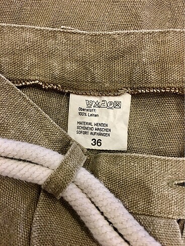 s Beden camel Renk keten pantolon