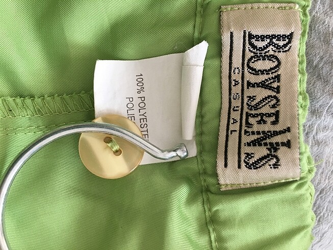 44 Beden yeşil Renk cb made in italy pantolon