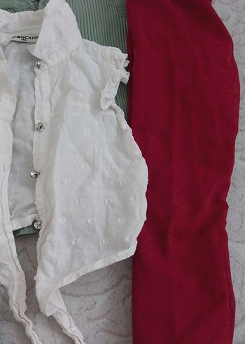 24-36 Ay Beden kız çocu gömlek ve tayt
