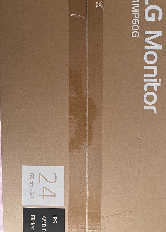 Lg sıfır kutu monitör lg 24mp60g-b - Görsel 2