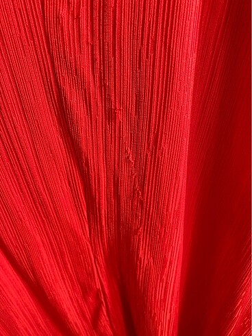 s Beden kırmızı Renk Yazlık Elbise