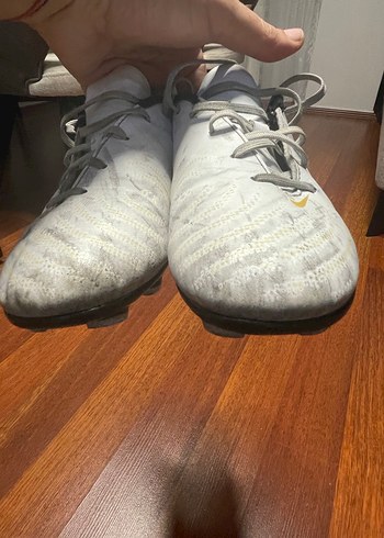 Nike Beyaz Gri Erkek Futbol Ayakkabısı - Görsel 10