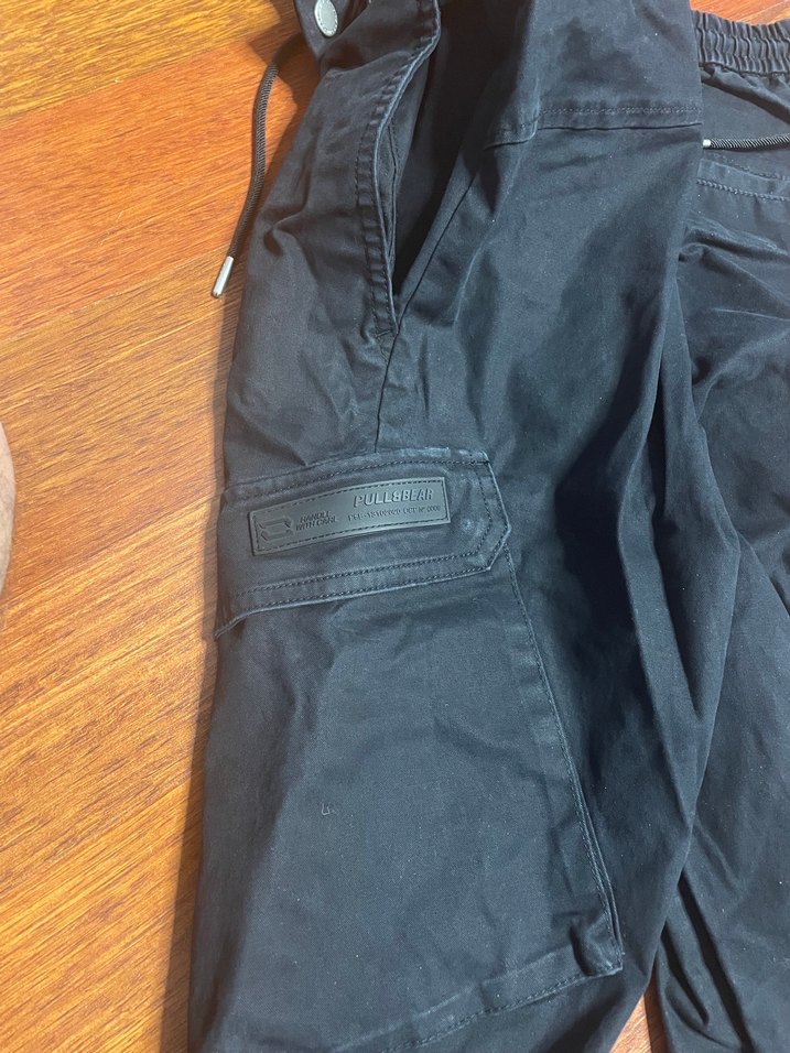 Pull & Bear kargo pantolon - Görsel 3