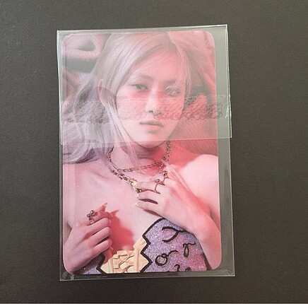  Beden rosé photocard blackpink